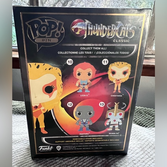 Funko Pop Pin Thundercats #11 Cheetara Enamel Pin Factory Sealed Box - Picture 2 of 2